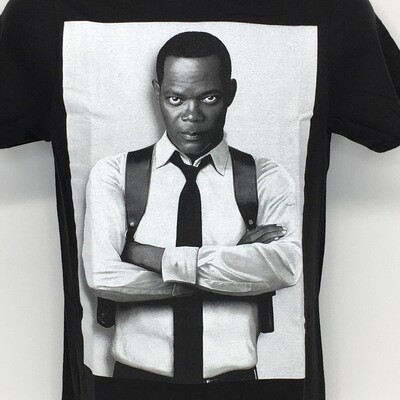 Nick Fury Samuel L Jackson Captain Marvel Agent Of S.H.I.E.L.D T-shirt Black S, L, XL