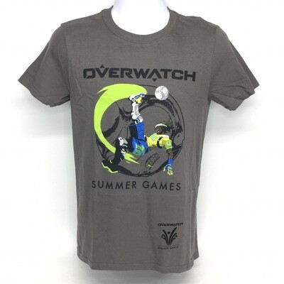 Overwatch Summer Games Blizzard T-shirt Gray S, M