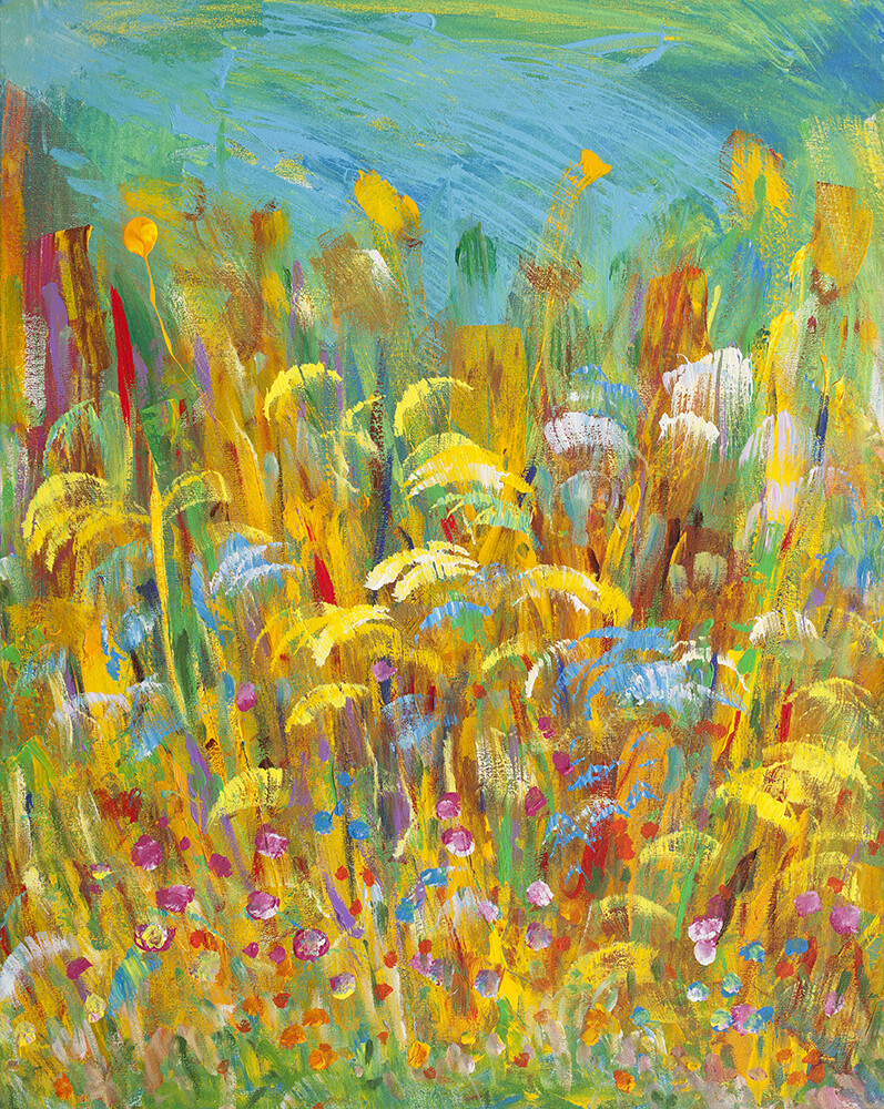 WILD FLOWERS. a Signed 20" Limited Edition Print