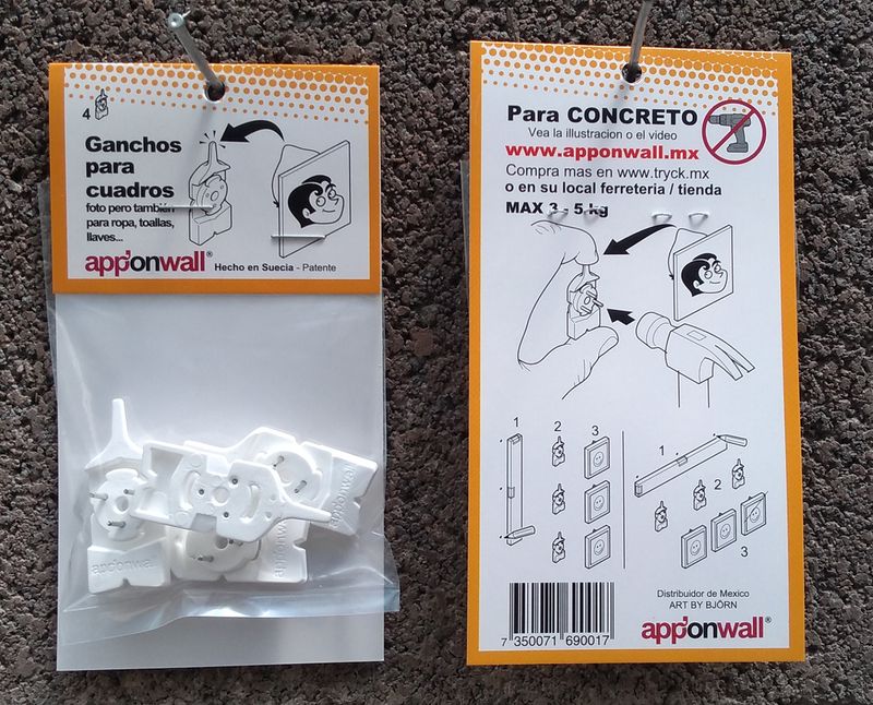 APPONWALL -  Amarillo 4 pack