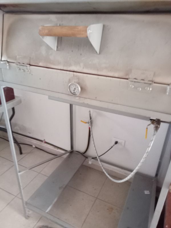 THIS IS MY PIZZA OVEN
