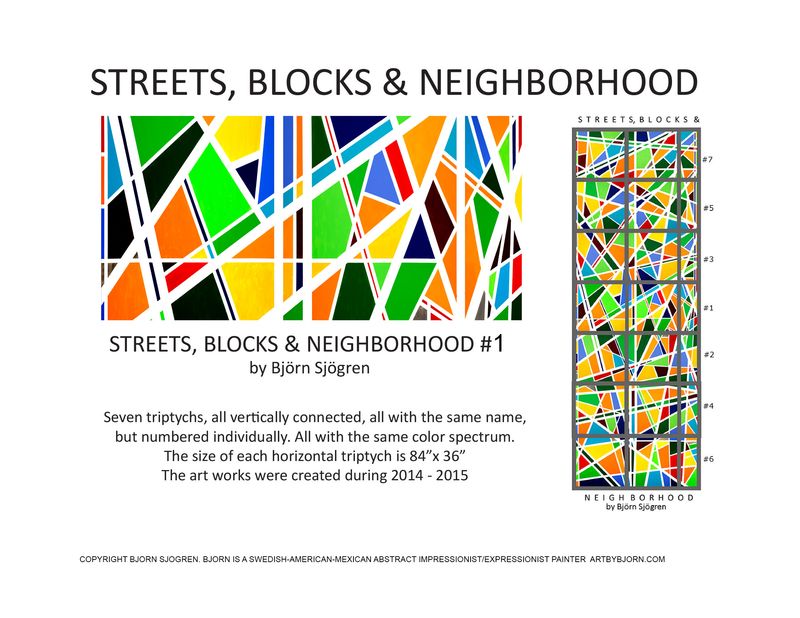 STREETS, BLOCKS &amp; NEIGBORHOODS # 3 (SOLD)
