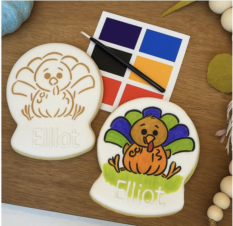 Personalized Paint Your Own Cookie Kits