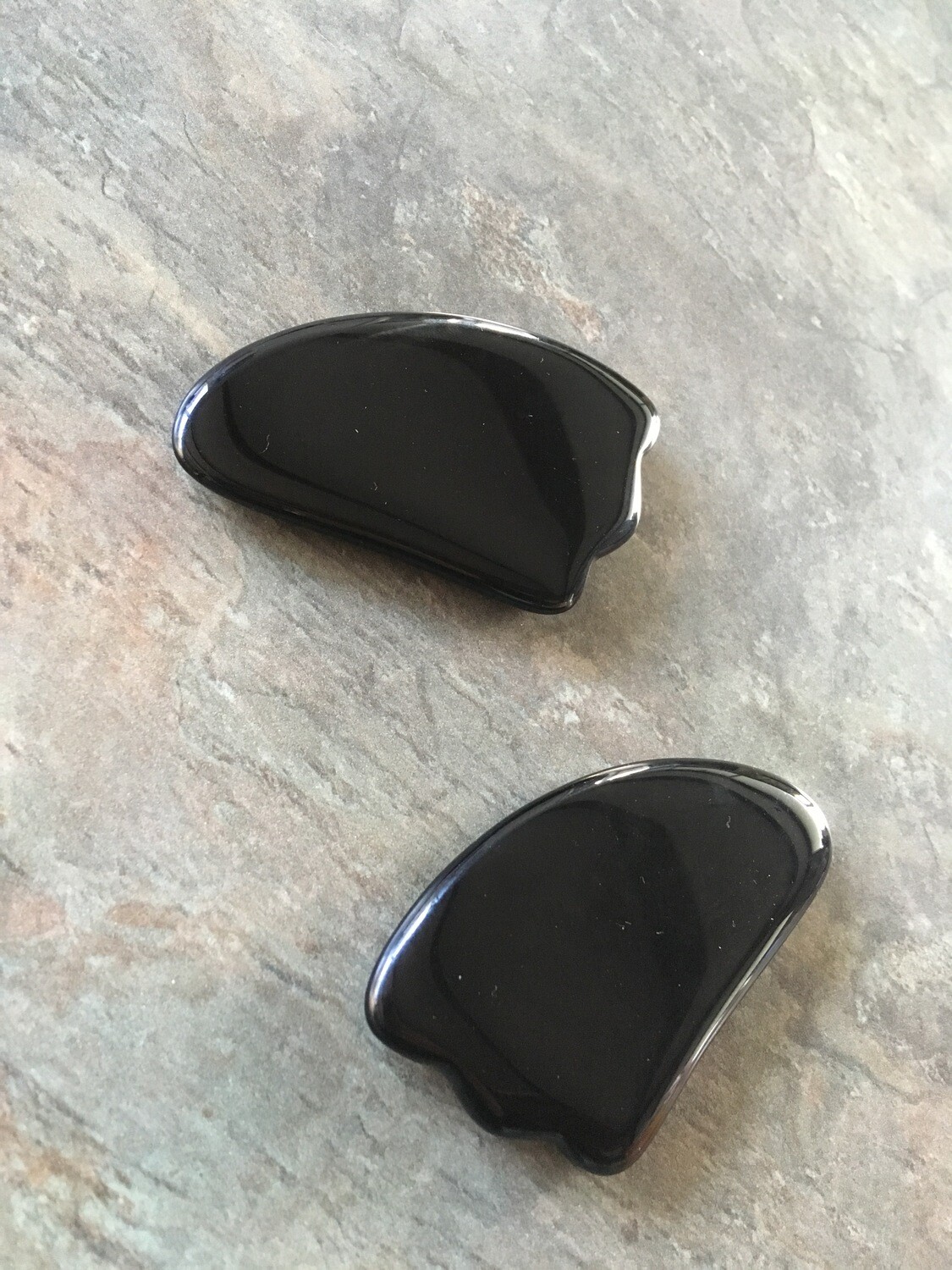 Gua Sha Black Obsidian
