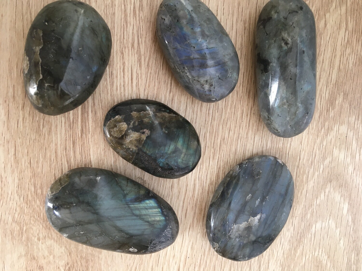 Labrodite Palm Stones