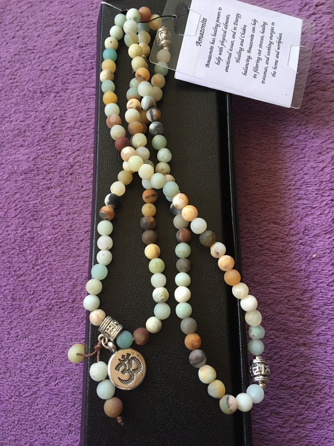 Amazonite Mala Beads
