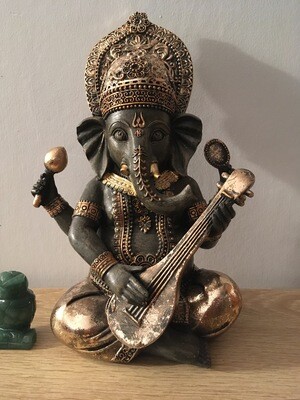 Ganesh Playing Music