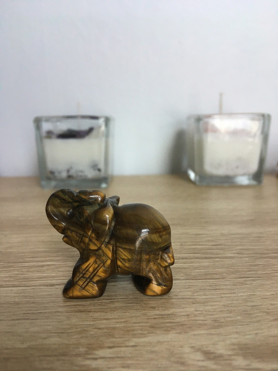 Tigers Eye Elephant - Small
