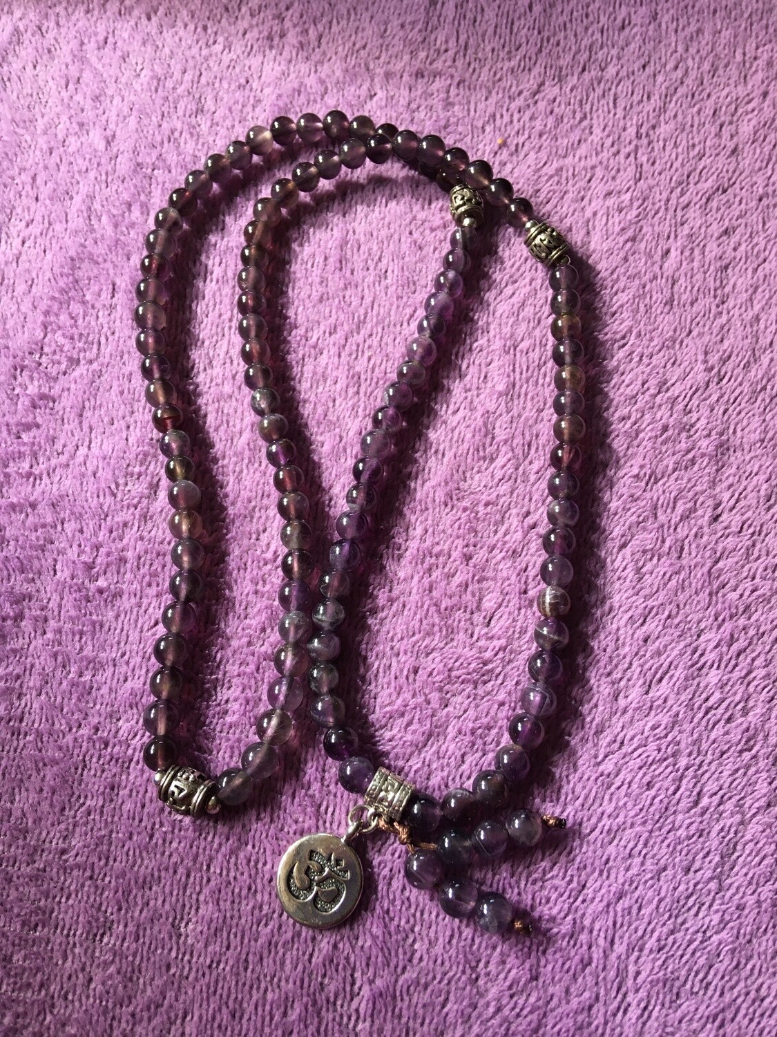 Amethyst Mala Beads