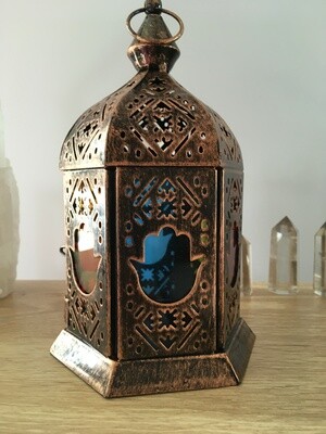 Hand of Fatima Moroccan Lantern