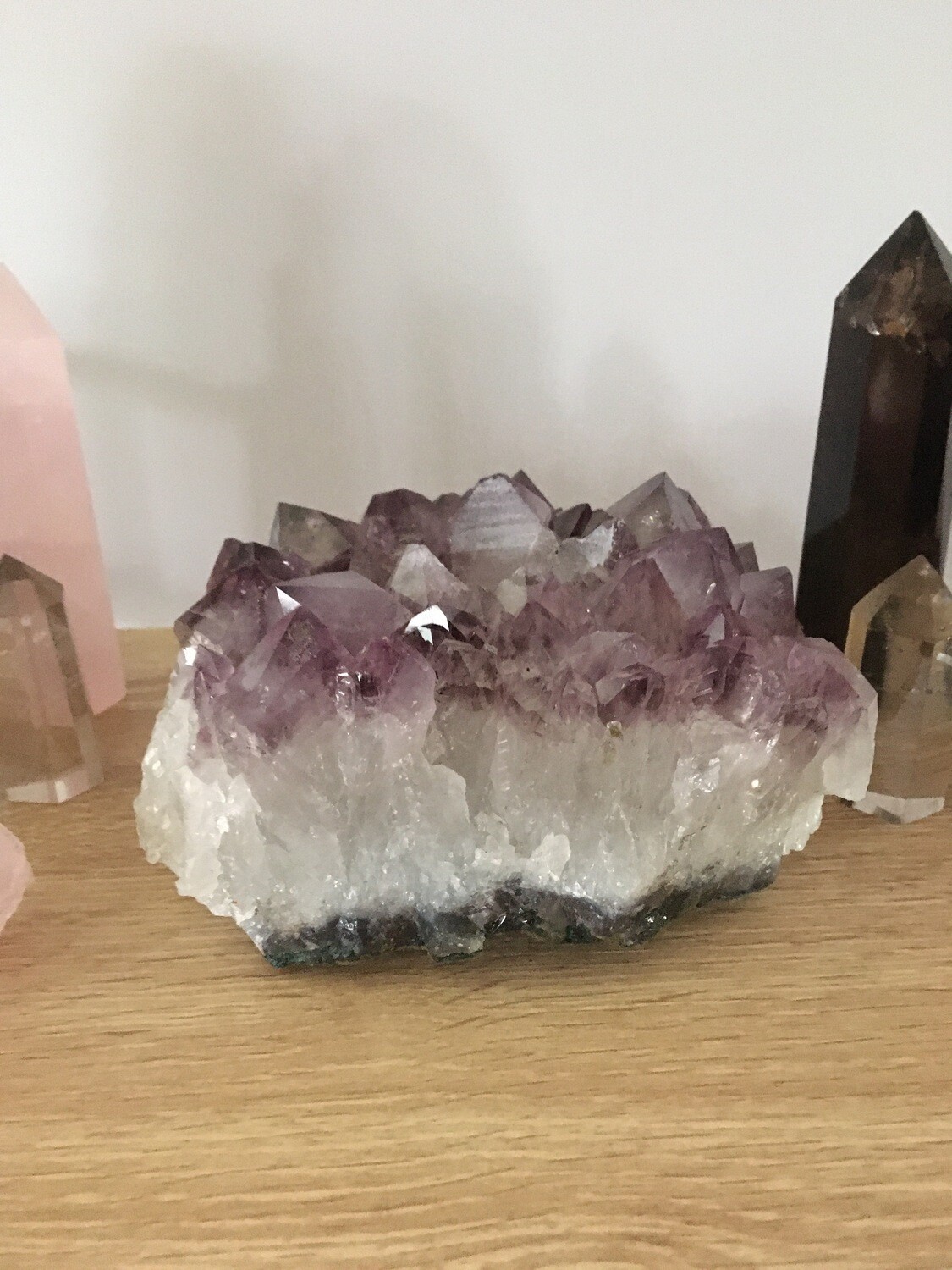 Amethyst Candle Holder