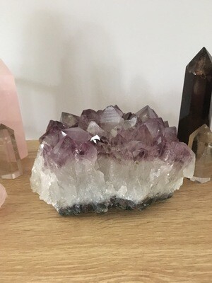 Amethyst Candle Holder