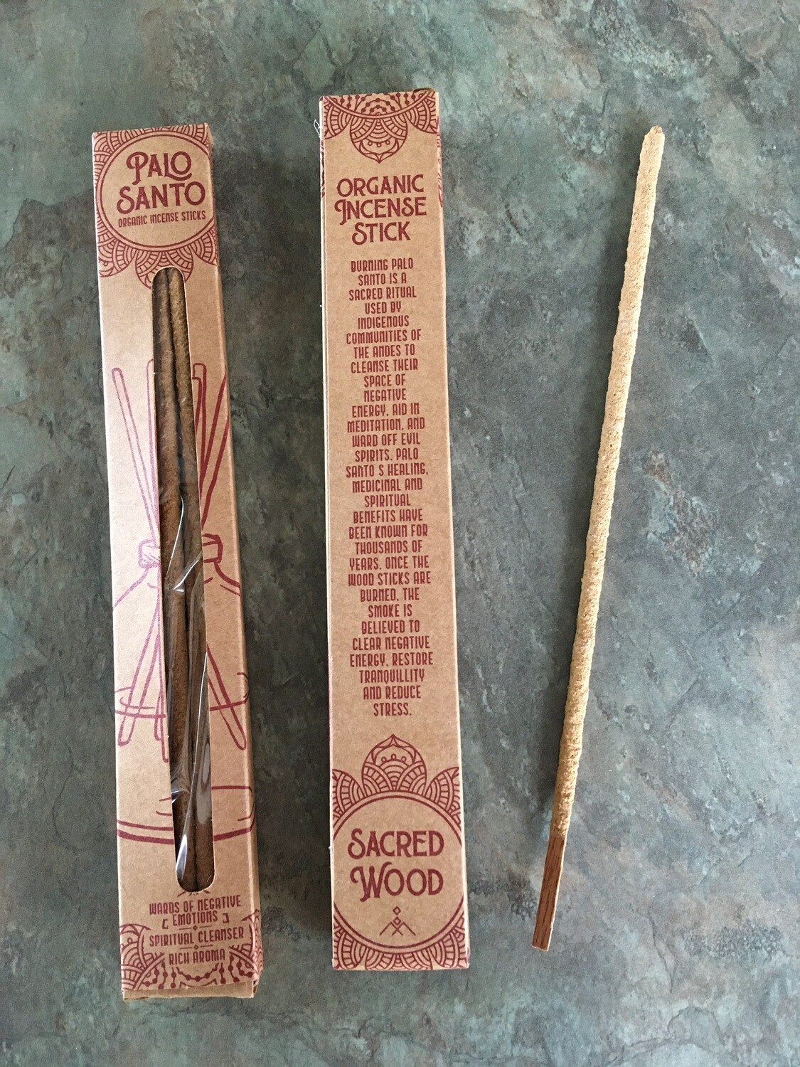 Organic Palo Santo Smudging Incense Sticks