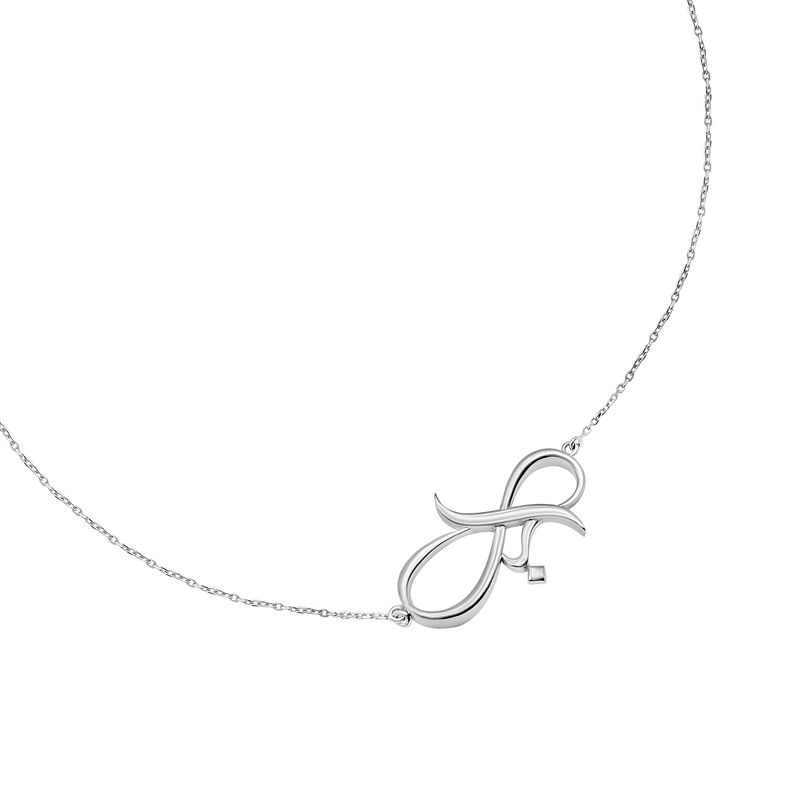 Infinite Love 18K Gold Pendant - Exclusive Arabic Calligraphy Design