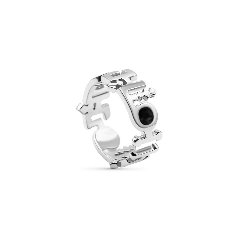 Custom Arabic Calligraphy Gold Kufic Ring | Personalized Arabic Ring