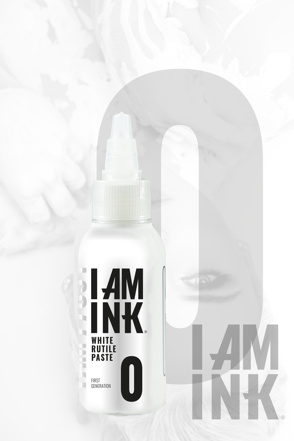 I AM INK #0 WHITE RUTILE PASTE