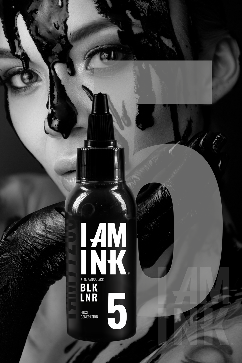 I AM INK #5 BLK LNR
