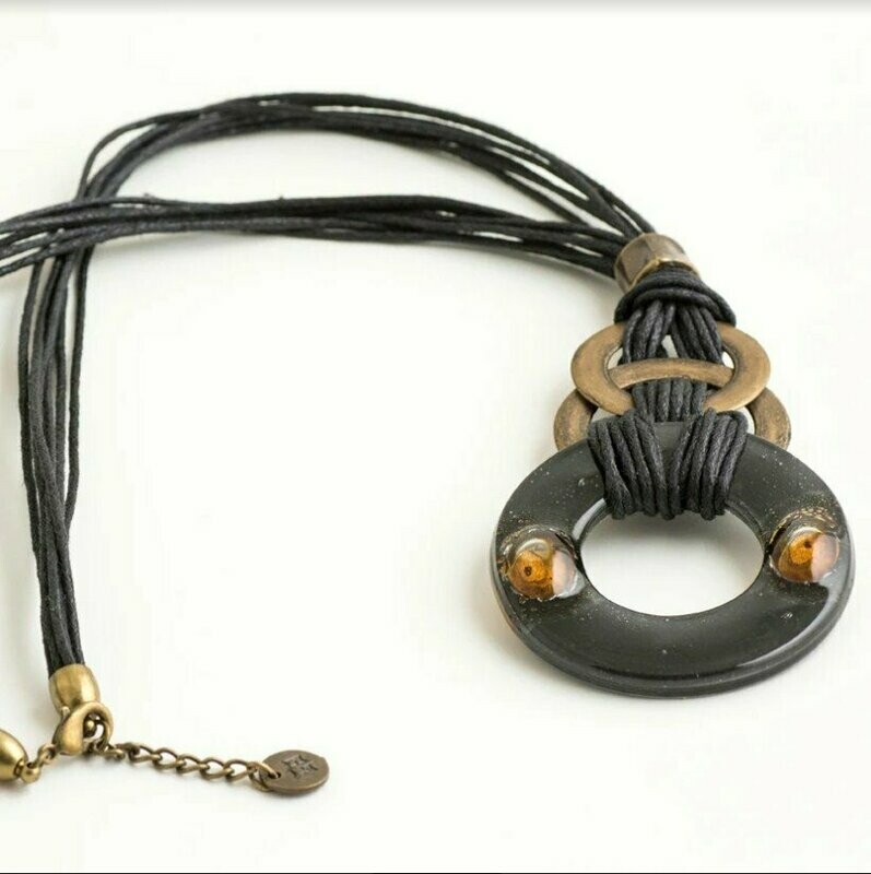 שרשרת זיגי שחור שרשרת זיגי שחור