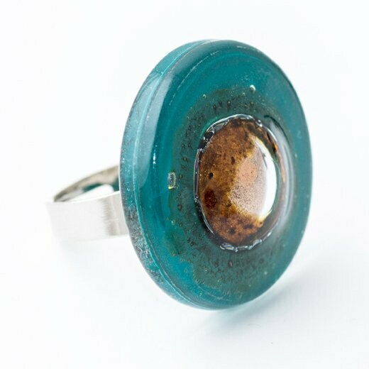 טבעת בייסיק טורקיז