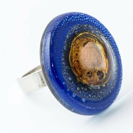 טבעת בייסיק כחול