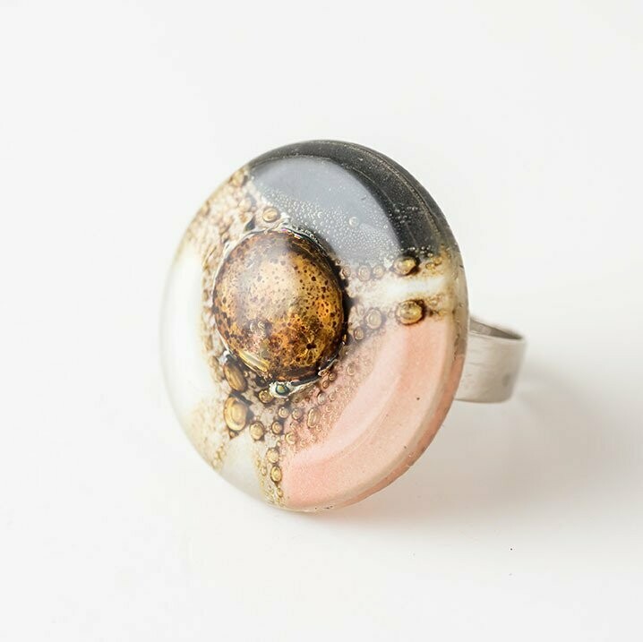 טבעת בייסיק שחור פיץ' טבעת בייסיק שחור פיץ'