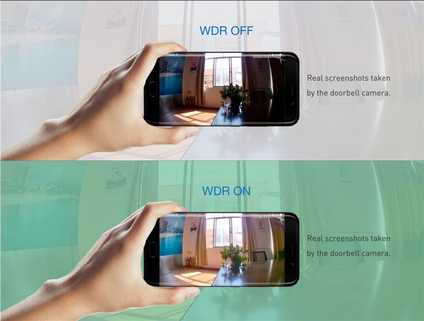 Video Camera Doorbell + 32 GB SD Card + No Batteries Needed (Wi-Fi)