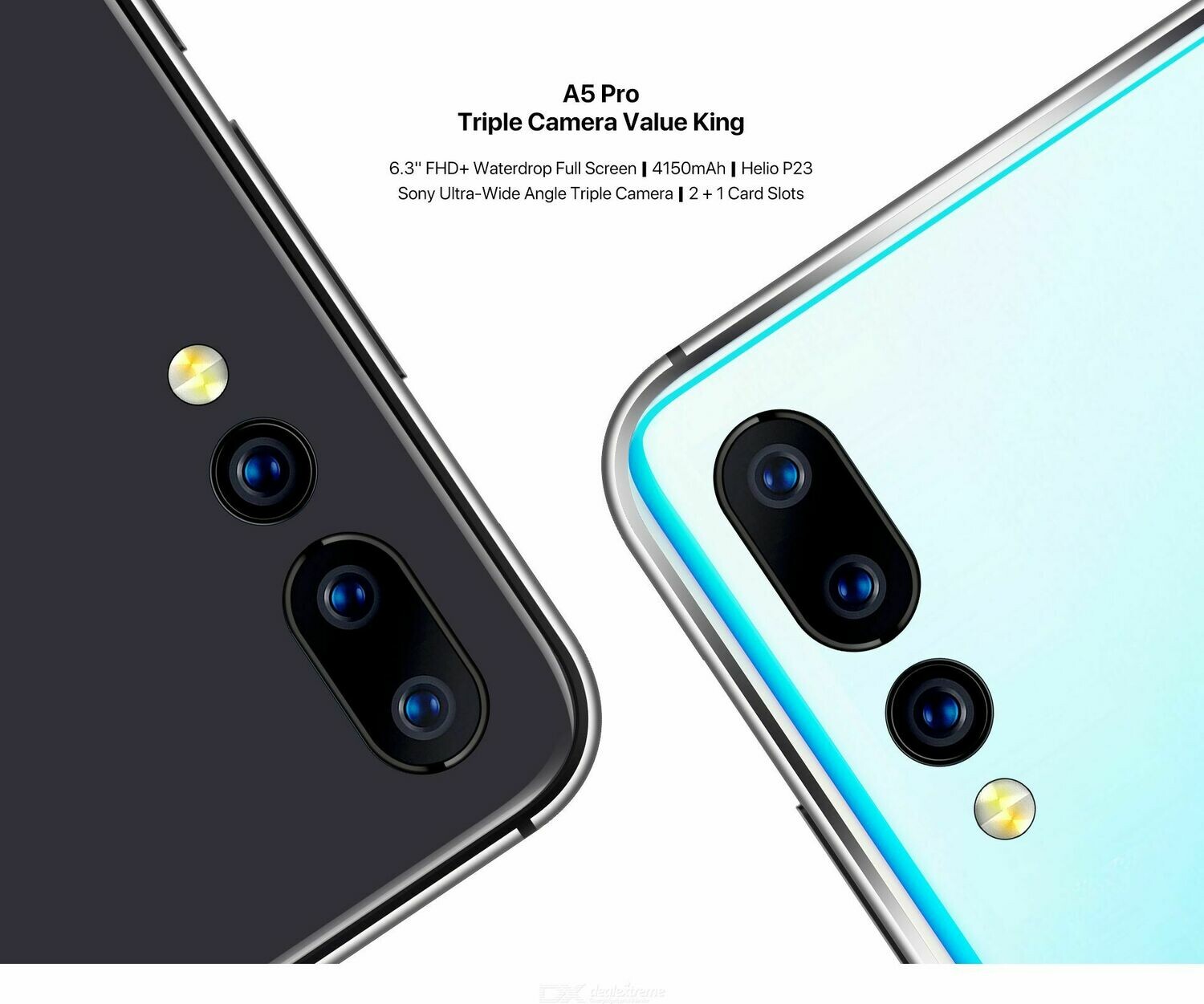 UMIDIGI A5 Pro Triple Camera (4GB RAM &amp; 32 GB ROM) Android 9.0  (Unlocked Cell Phone)
