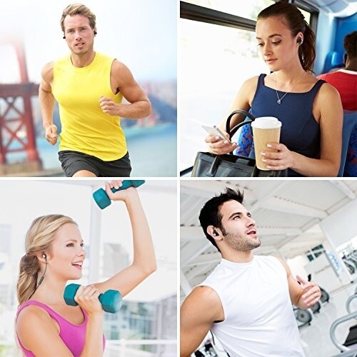 Phaiser BHS-730 Bluetooth Runner Headset Sport Headphones