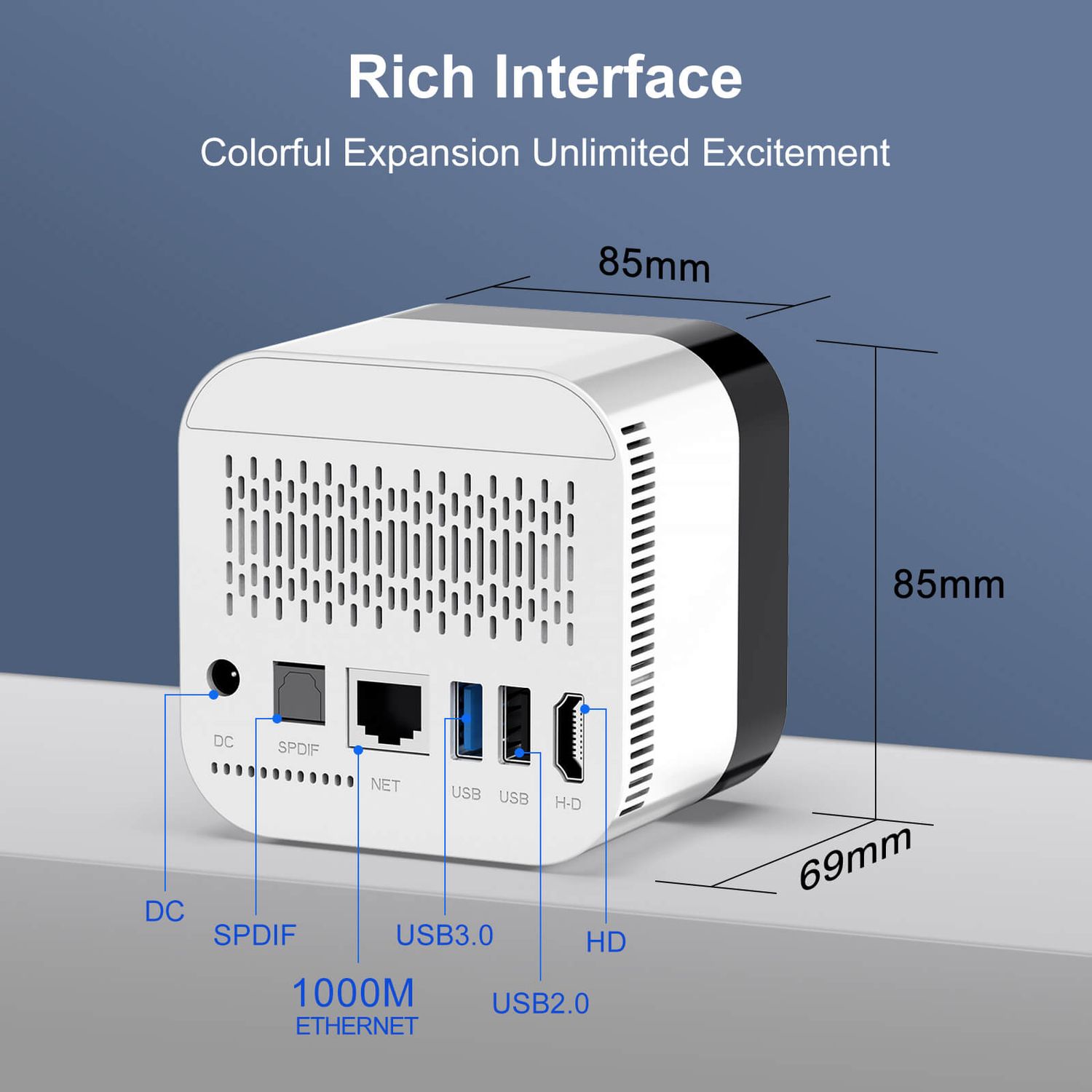 TV Box Allwinner H728 Octa core ARM Cortex A55 with 4 GB RAM &amp; 128 GB ROM 8K (Android 14)