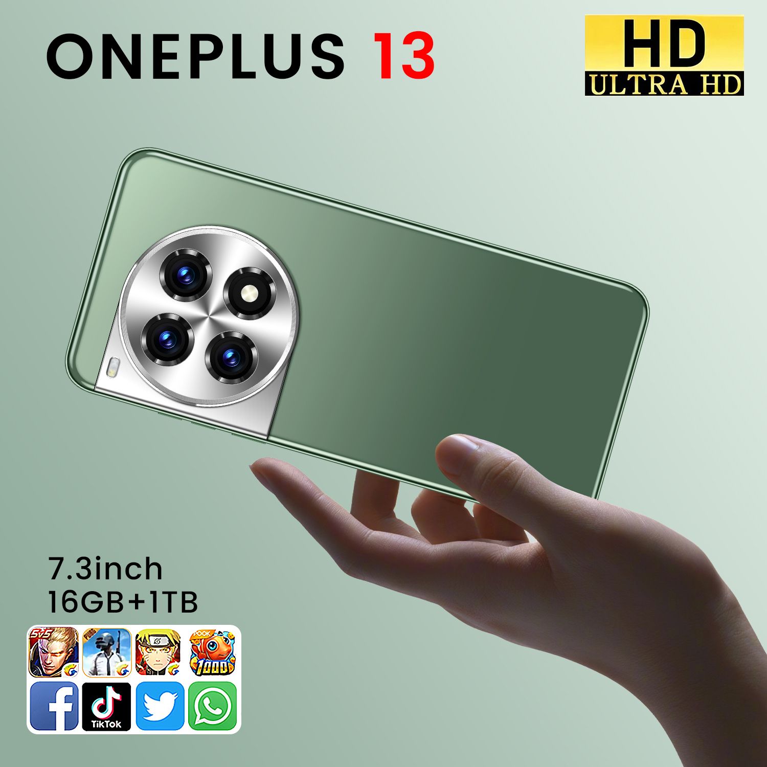 OnePlus 13 - 16 GB RAM &amp; 1 TB ROM - Black (Global Version)