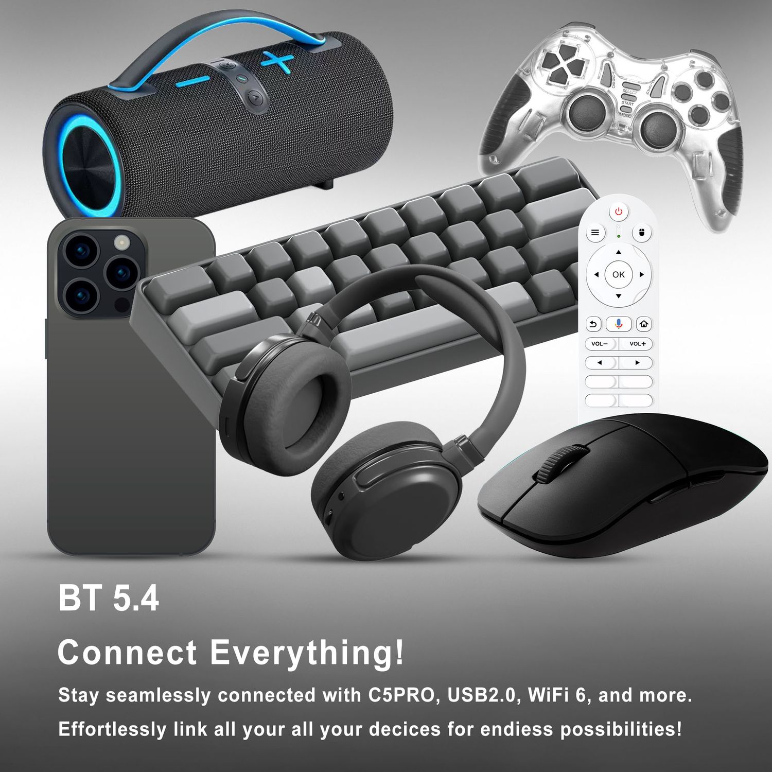 Zoku C5 Pro (4 GB RAM &amp; 64 GB ROM) 4K 8K (Android 12)