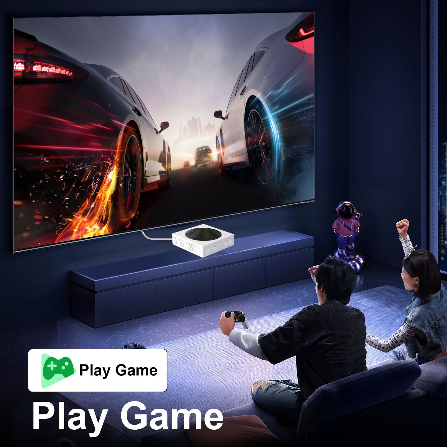 Zoku C5 Pro (4 GB RAM &amp; 64 GB ROM) 4K 8K (Android 12)