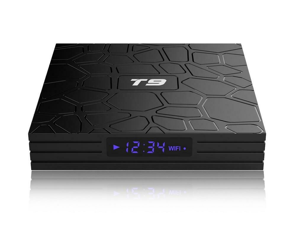 TV Box T9 (4 GB RAM &amp; 64 GB ROM) Quad Core RK3318 4K HD (Android 9.0)