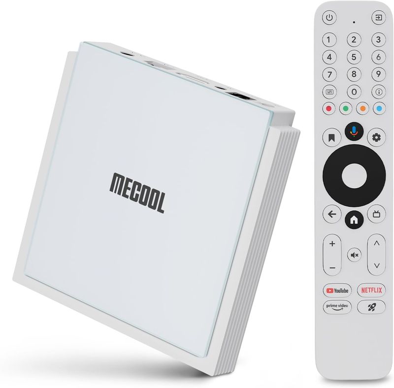 MeCool KM2 Plus Deluxe TV Box - 4GB RAM &amp; 32 GB ROM (Android 11)