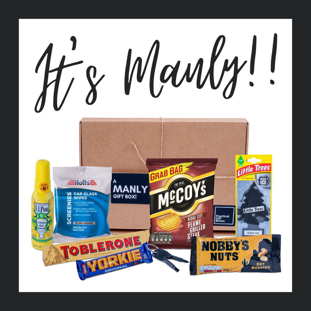 The Manly Gift Box For Men Who Have Everything