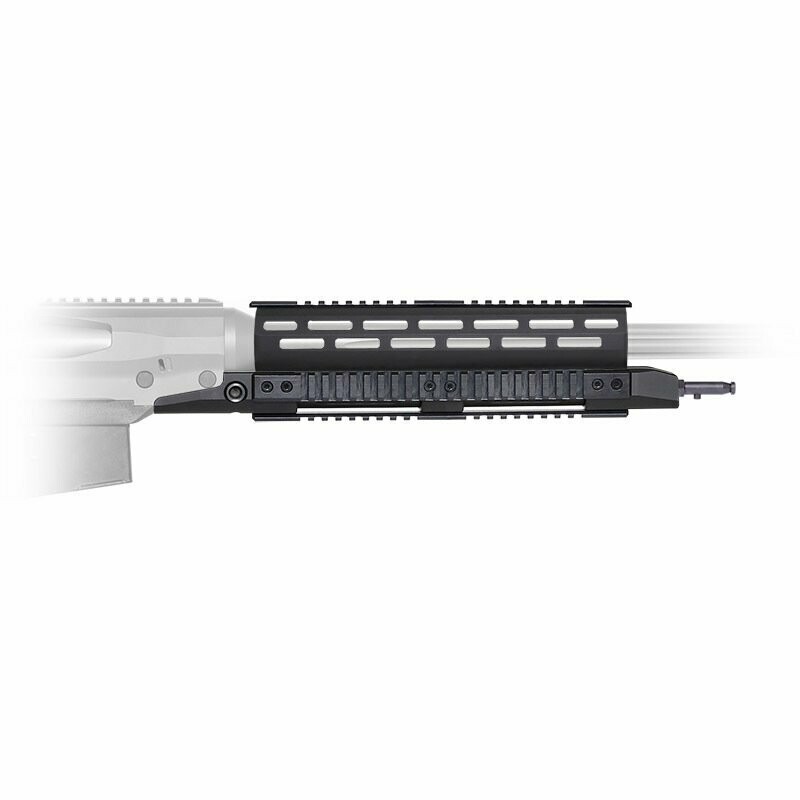 X4/X5 Vorderschaft lang mit Aluminium Handschutz für M-LOK System und Picatinny-Schiene