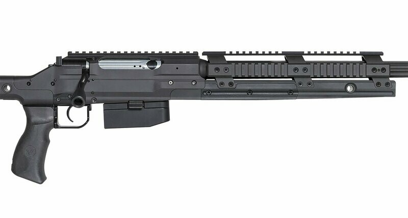 Guida Picatinny in alluminio per avancorpo M2/X3 (altezza 6 mm)