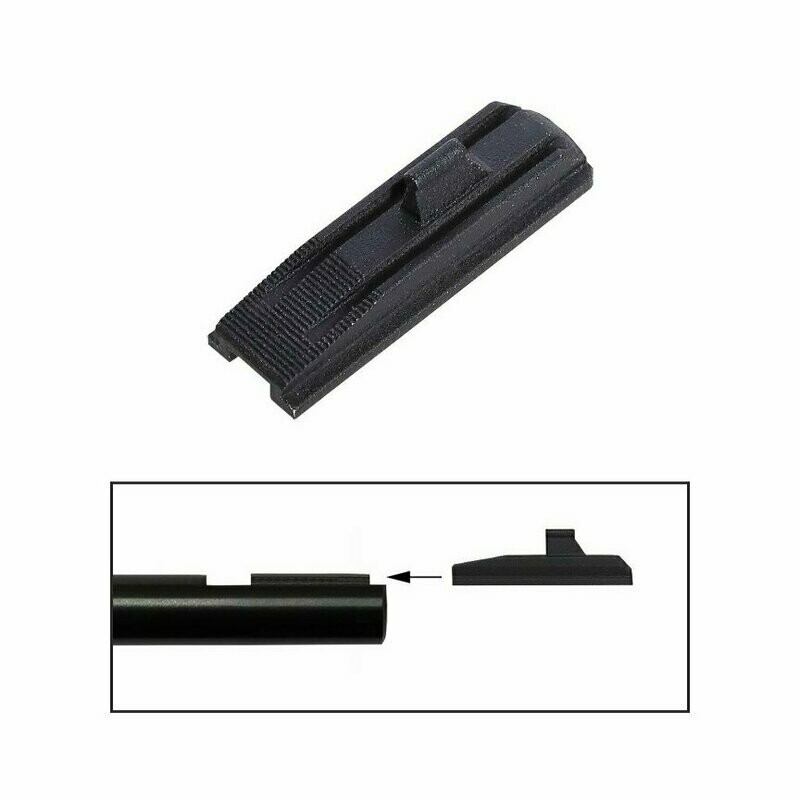 Stainless steel front sight and grain for VOERE Rimfire Models - replacement for macrolon grain