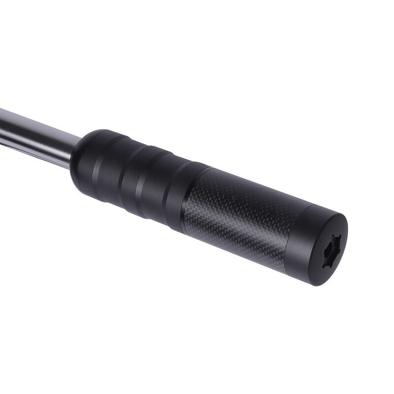 HUNTING Over-Barrel Suppressor with device for VOERE muzzle brake / barrel thread