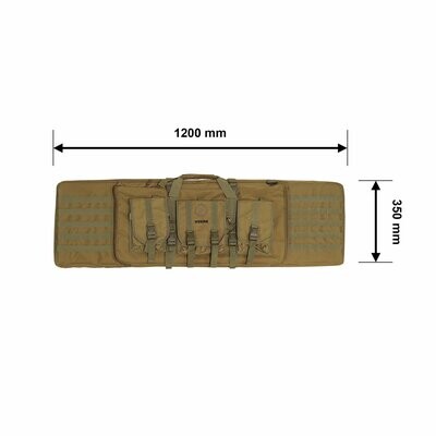 Funda de rifle color - 120 cm (coyote tan)