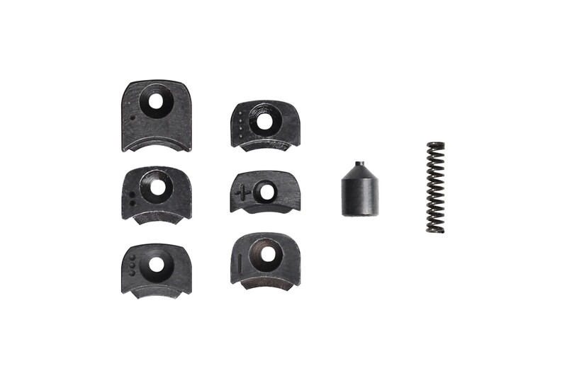 Set di estrattori assiali per Mod. LBW; M2
