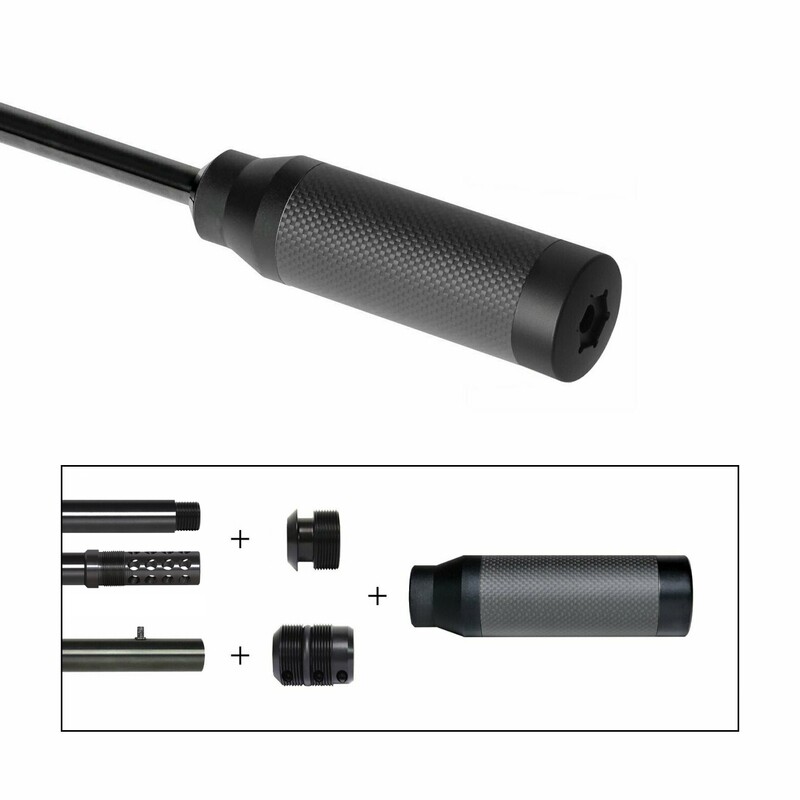 Adaptador de abrazadera para supresor de caza de final de cañon VOERE