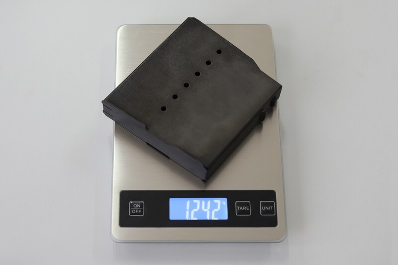 Cargador de acero inoxidable para Mod. X3/X4, calibre 338 Lapua Mag., 300 Norma Mag.; 8 tiros
