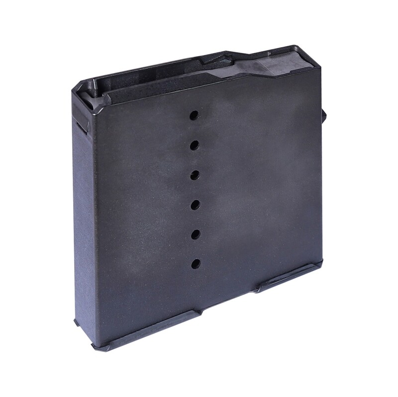 Edelstahl Magazin für Mod. X3/X4, Kaliber 338 Lapua Mag. / 300 Norma Mag. / 375 SWISS P, 8-Schuss