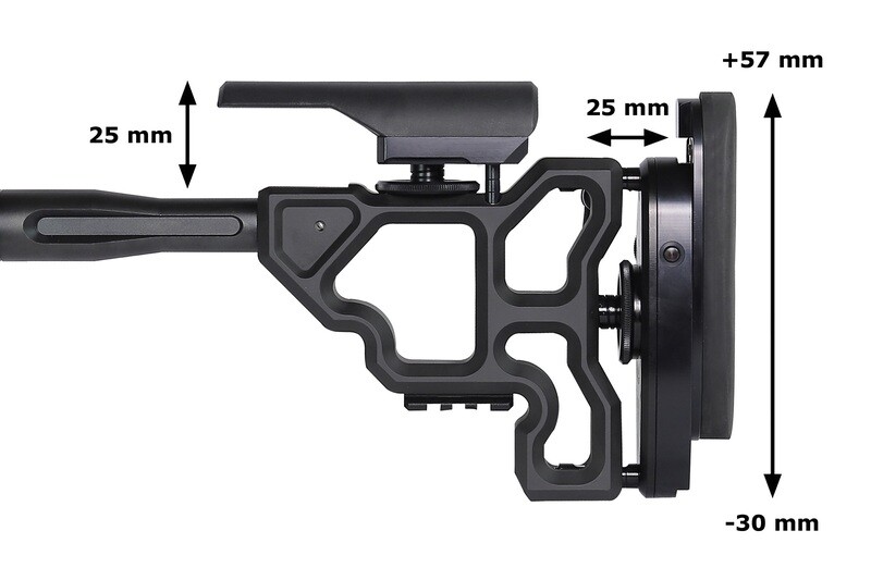 Culata táctica adecuada para AR15; Mod. ALPHA 3; VICTOR 3