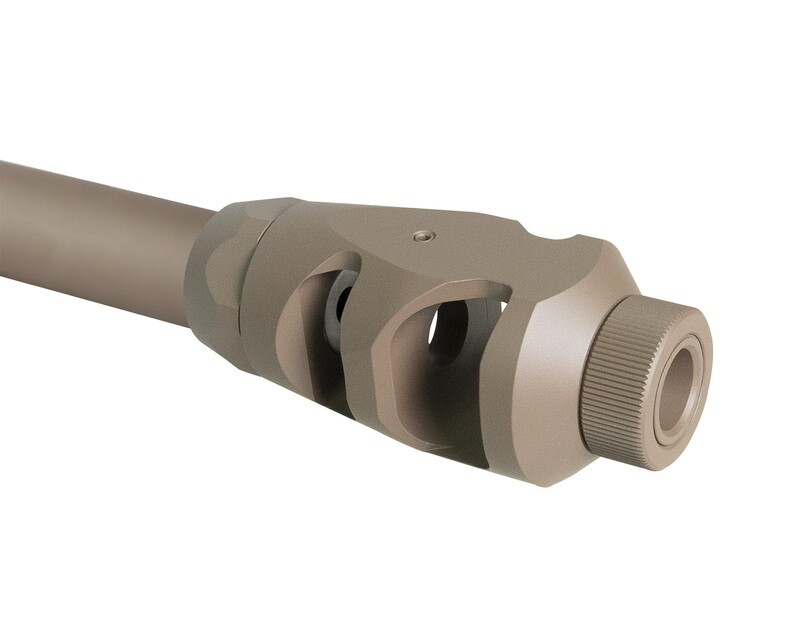 Taktische Match Mündungsbremse mit 2 Kammern - Medium (Ideal bis Kaliber .408)