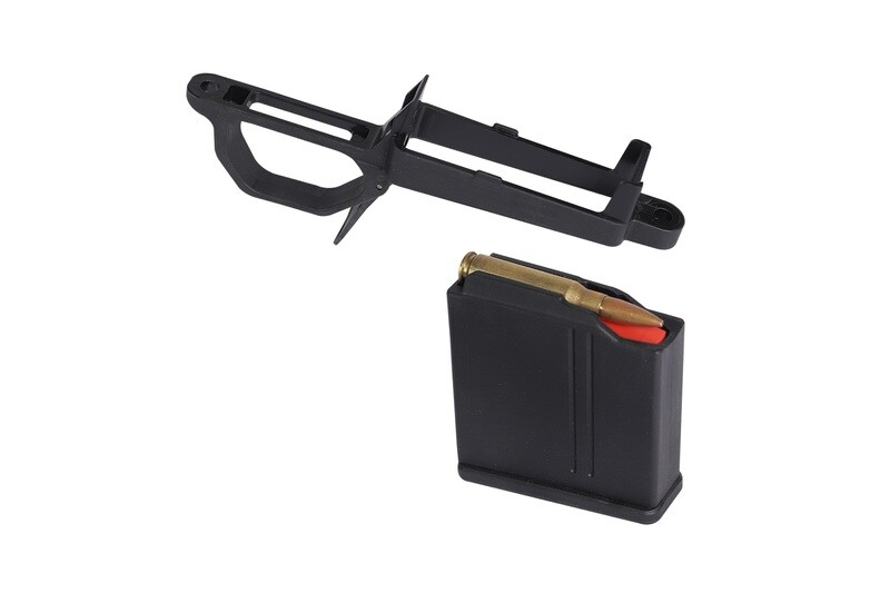 VOERE Magazinschacht inkl. AICS Polymermagazin (SA) .308 / 7,62, 5-Schuss (Remington 700)
