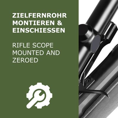 Schulung für Zielfernrohr montieren und einschießen