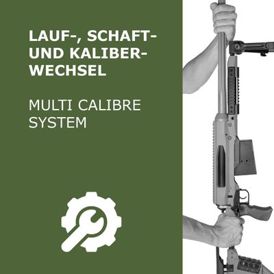 Schulung für Lauf-, Kaliber- und Schaftwechsel