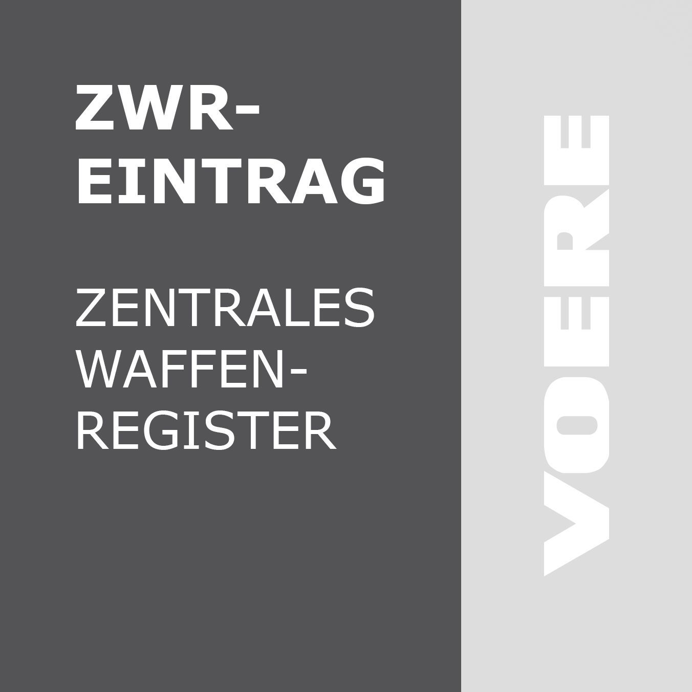 ZWR-Eintrag (Zentrales Waffenregister - AT)